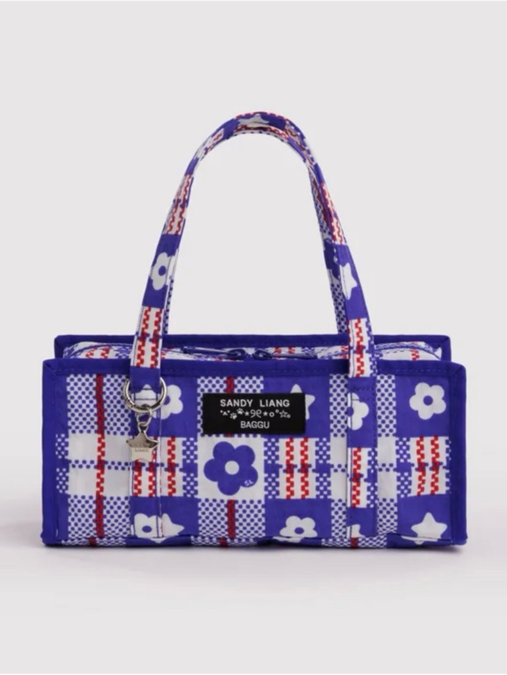 Sandy Liang x baggy Blue Floral Tote